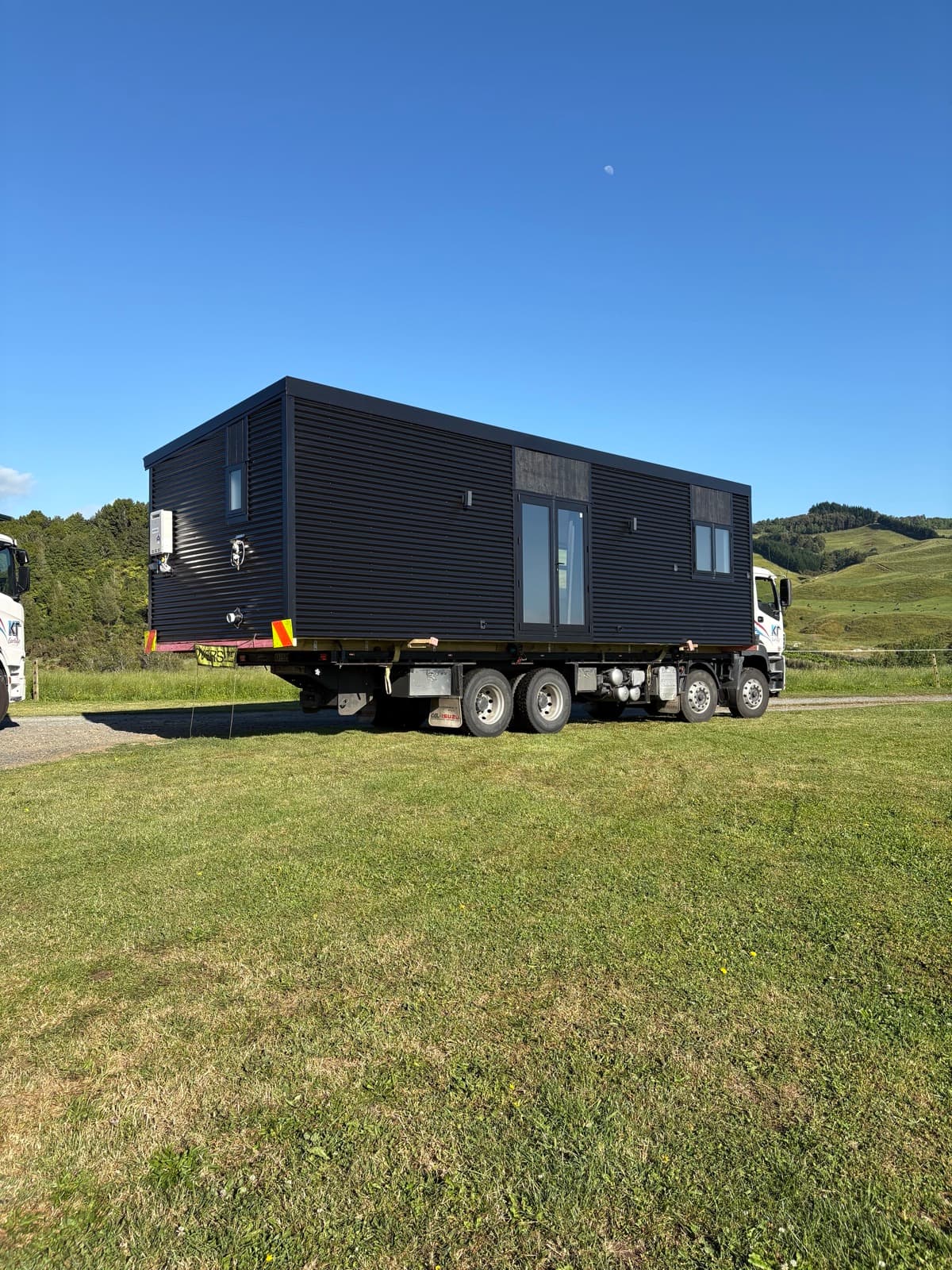 Smart Housing Solutions tiny home loaded for free North Island delivery