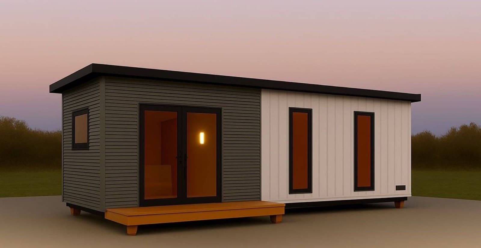 12m × 5m Passive Two bedrooms Tiny Home